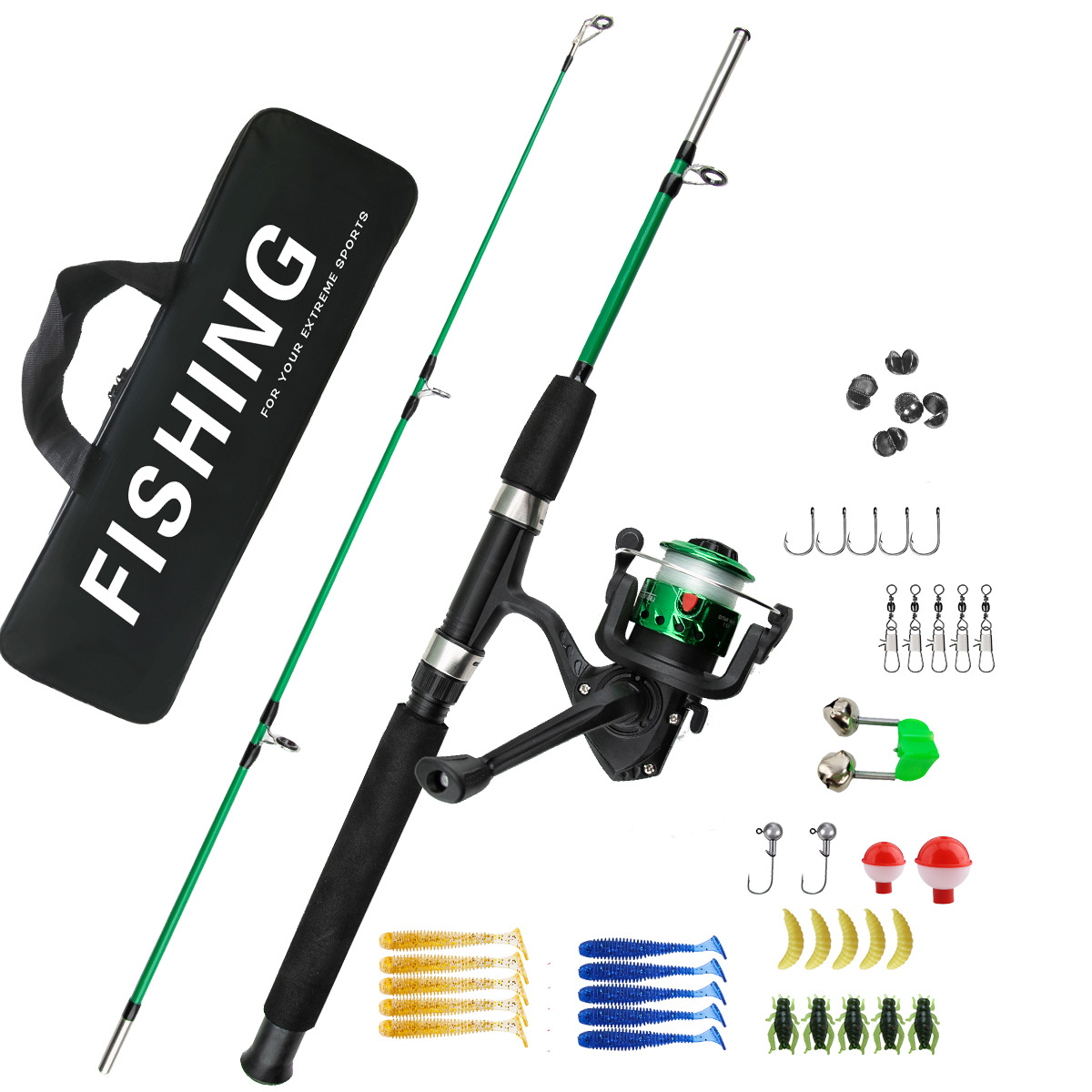 2-częściowy zestaw wędek do ło – Ice Fishing Reel recenzja i cena