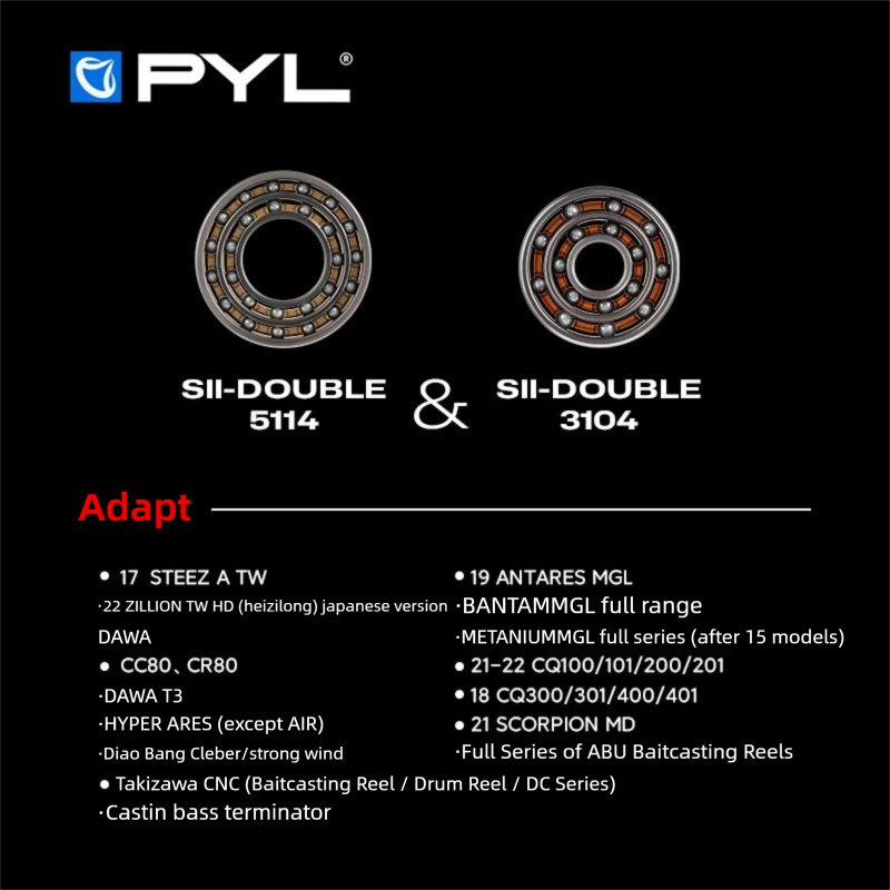 Łożysko kulkowe PYL SII Double – Reel Spare Spool recenzja i cena