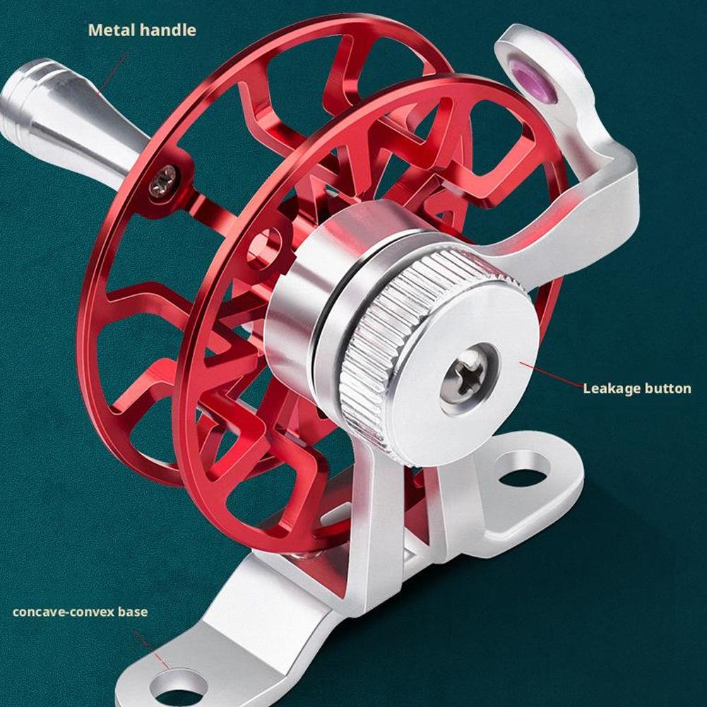 Mini pełnometalowy kołowrotek  – Ice Fishing Reel recenzja i cena