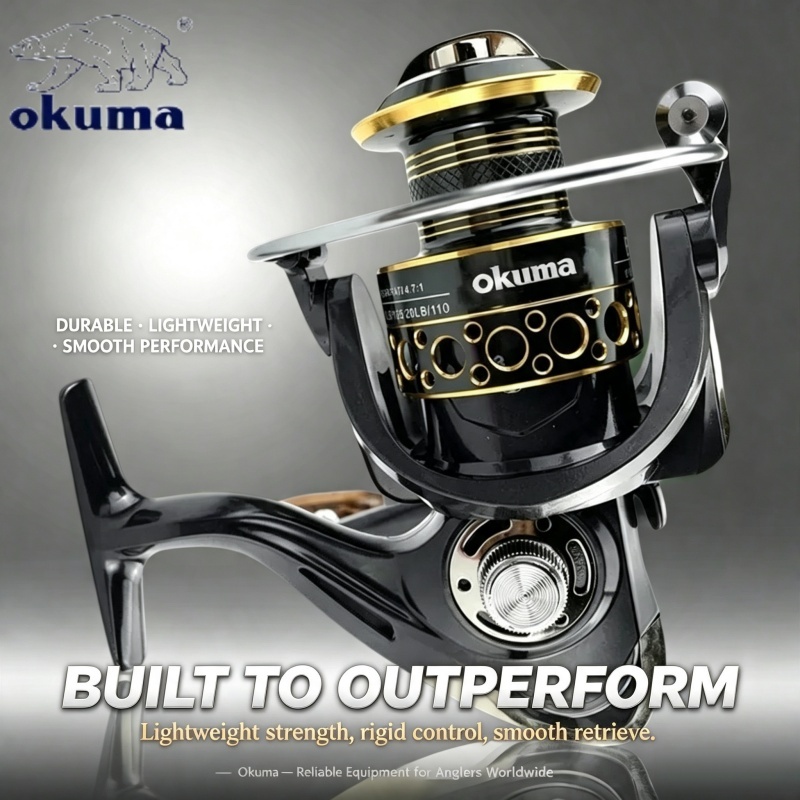 OKUMA-Kołowrotek spinningowy,  – Ice Fishing Reel recenzja i cena